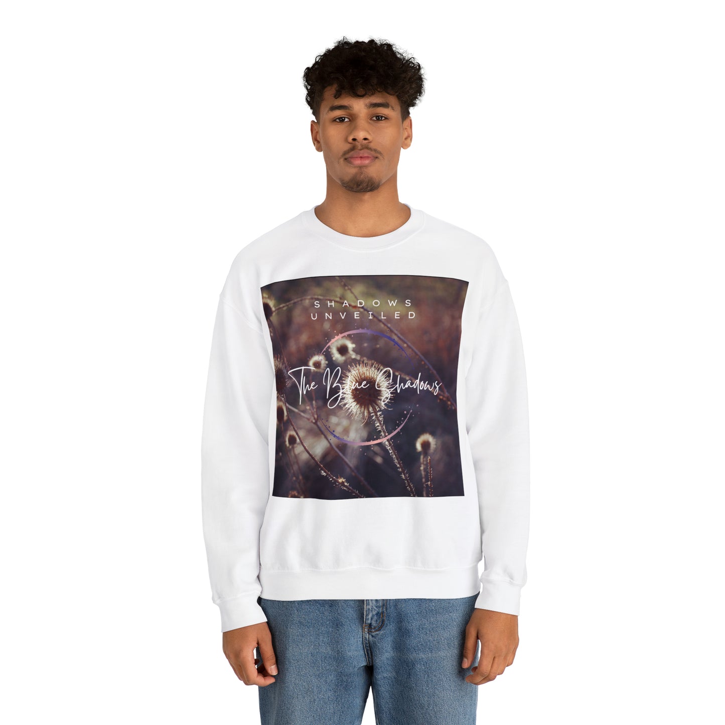 Shadows Unveiled - Unisex Heavy Blend™ Crewneck Sweatshirt
