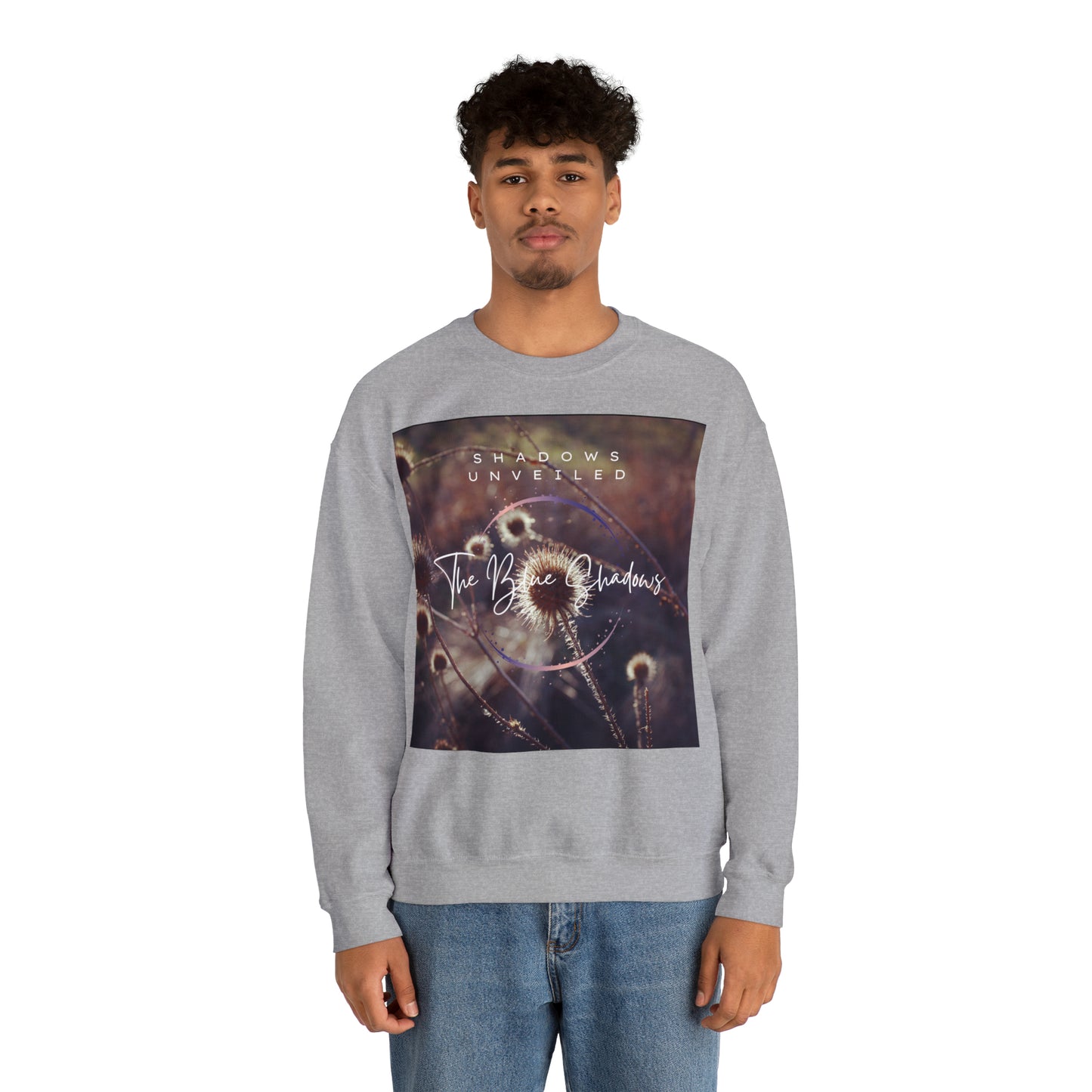 Shadows Unveiled - Unisex Heavy Blend™ Crewneck Sweatshirt