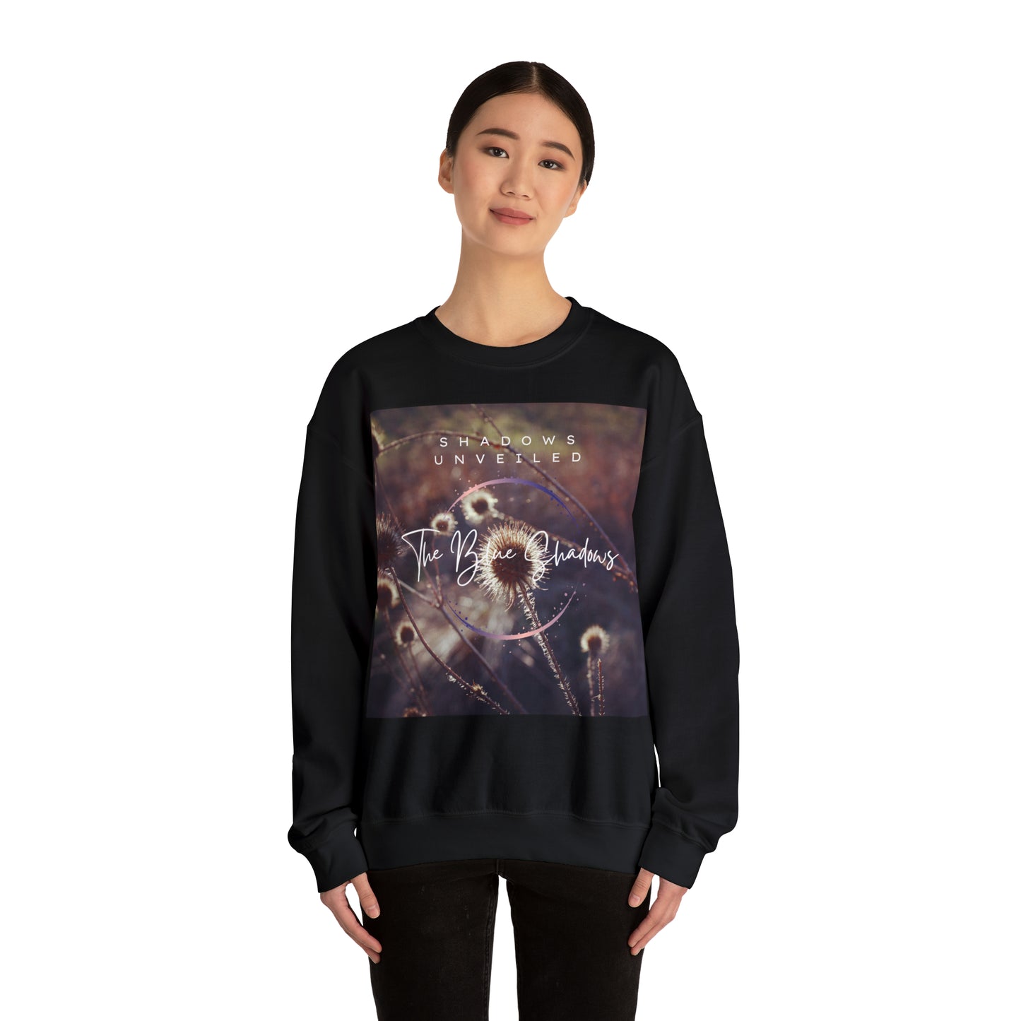 Shadows Unveiled - Unisex Heavy Blend™ Crewneck Sweatshirt