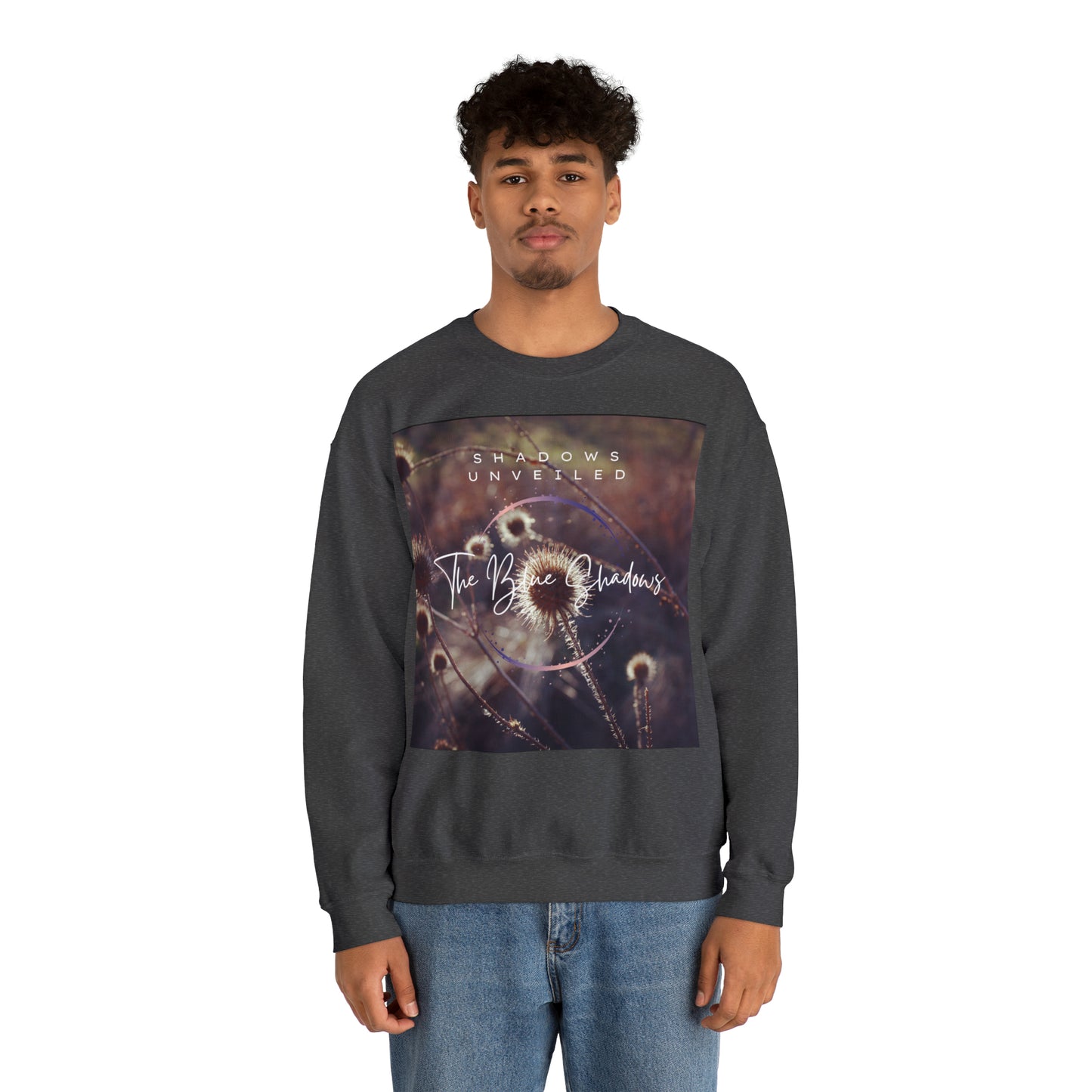 Shadows Unveiled - Unisex Heavy Blend™ Crewneck Sweatshirt