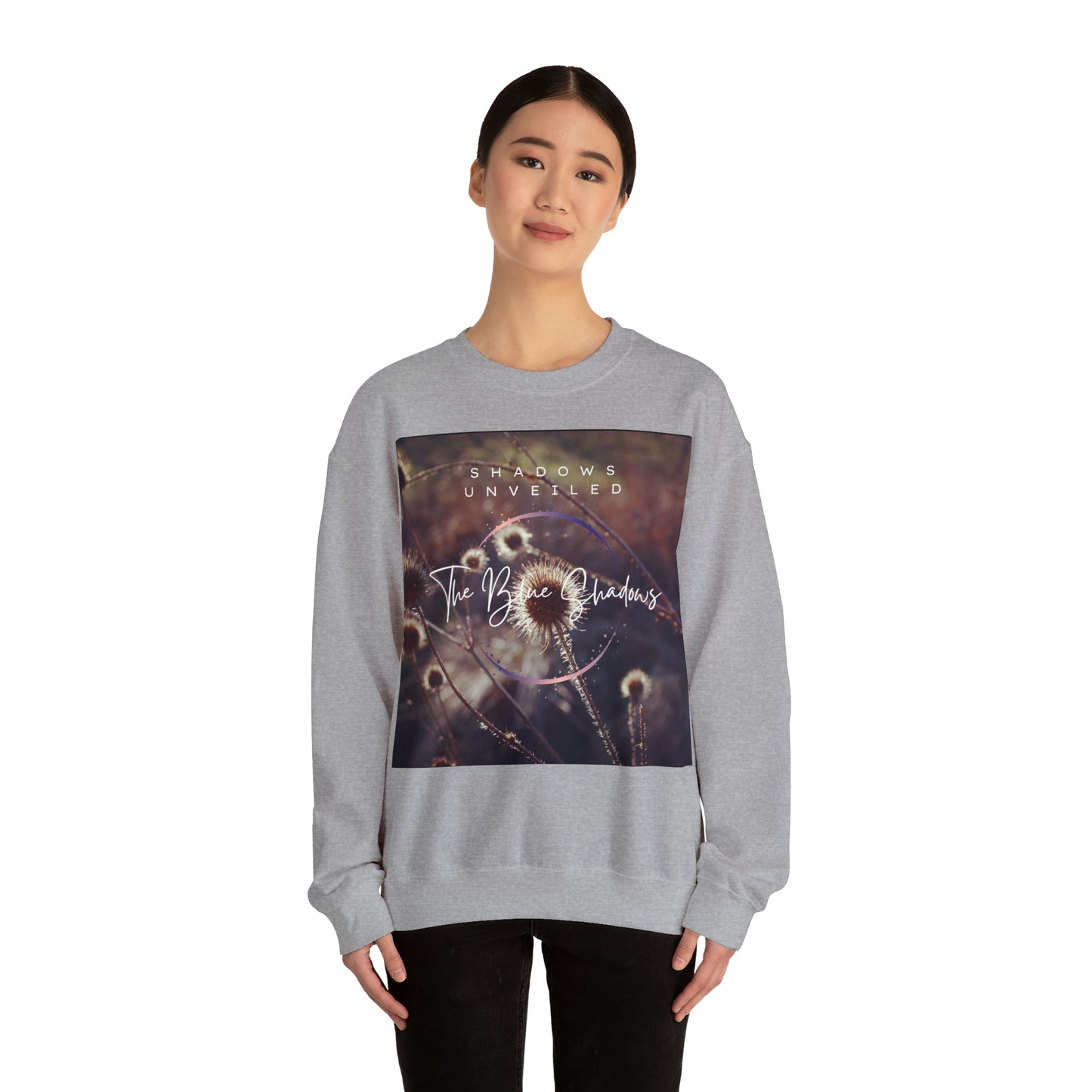 Shadows Unveiled - Unisex Heavy Blend™ Crewneck Sweatshirt