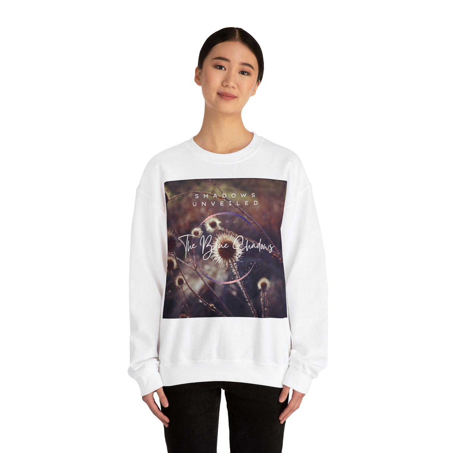 Shadows Unveiled - Unisex Heavy Blend™ Crewneck Sweatshirt